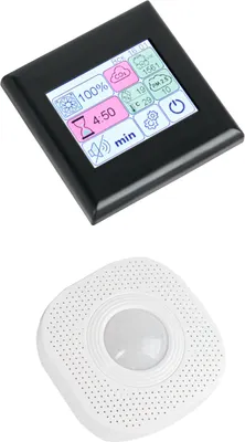 Блок управления вентилятором Техвент S-Fan Pro. С модулем датчиков МДК-01 (черный)