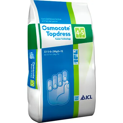 Удобрение Osmocote Topdress FT 4-5M 22+05+06+2MgO (25кг)
