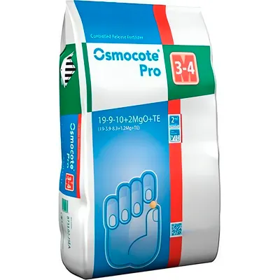 Удобрение Osmocote Pro 3-4M 19-9-10+2MgO+TE (25кг)