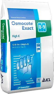 Удобрение Osmocote Exact Hi-K 8-9M (25кг)