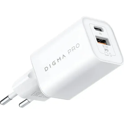 Адаптер питания сетевой Digma DPW6C / DPW6С6GX11WH (белый)