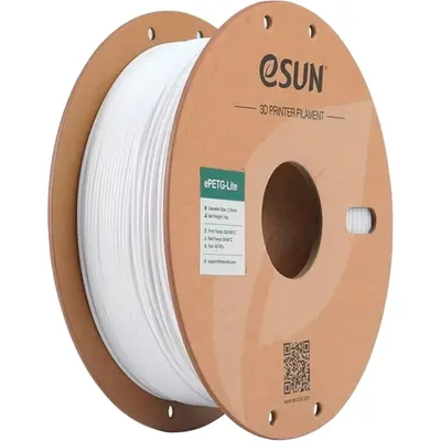 Пластик для 3D-печати eSUN PLA-Basic / PLA-Basic175W1Y1 (1.75мм, 1кг, белый)
