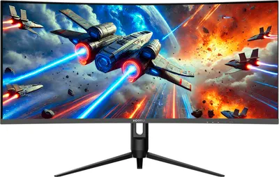 Монитор Koorui G3441XC 34" UWQHD VA 240Hz (черный)