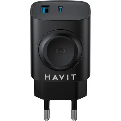 Адаптер питания сетевой Havit UC132 (черный)