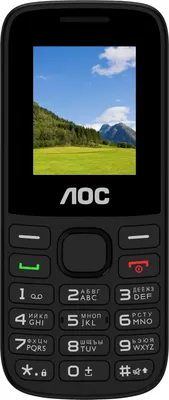 Мобильный телефон AOC A175 / CTA175BK/00 (черный)