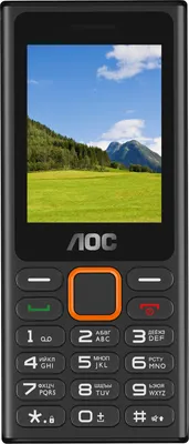 Мобильный телефон AOC A245 / CTA245BK/00 (черный)