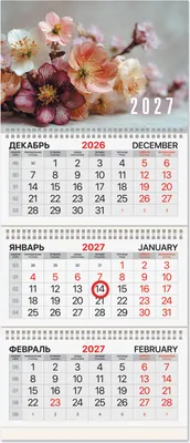 Календарь настенный Brauberg Нежность. 2027 год / 118334
