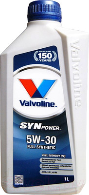 Моторное масло Valvoline SynPower FE 5W30 / 872551 (1л)