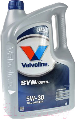 Моторное масло Valvoline SynPower FE 5W30 / 872552 (5л)