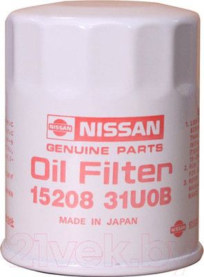 Масляный фильтр Nissan/Infiniti  1520831U0B