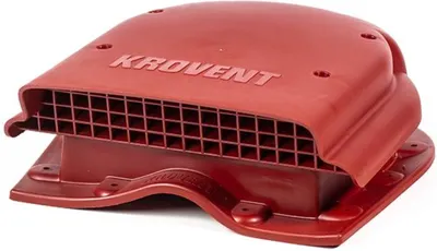 Аэратор точечный Krovent KTV-Wave New RAL 3009 (красный)