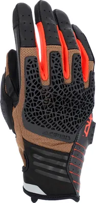Мотоперчатки Acerbis CE Crossover 0024868.299.061 (XS, коричневый/оранжевый)