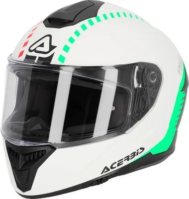 Мотошлем Acerbis Krapon 22-06 / 0024663.400.069 (XXL, белый/черный)