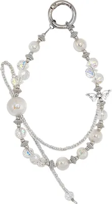 Шнурок для телефона Zibelino ZUL-SS-DXB-0002-WHT (белый)