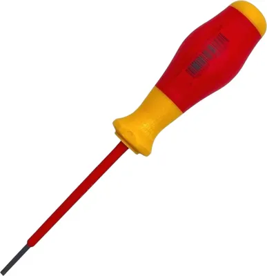 Отвертка Felo Диэлектрическая шлицевая SL2.5x0.4x75 / 91302590