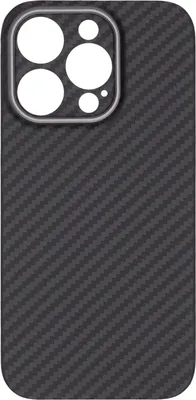 Чехол-накладка Kondijan Carbon для Apple iPhone 14 Pro / KJCR-IPH-14-PRO-BLK (черный)