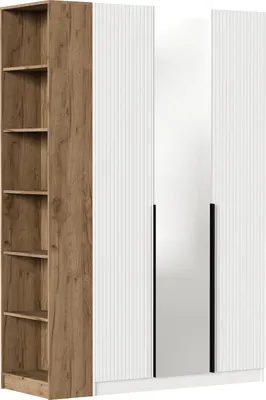 Шкаф Black Red White SZF2D1L/R (белый)