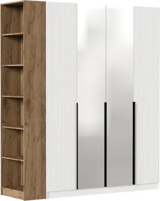 Шкаф Black Red White SZF2D2L/R (белый)
