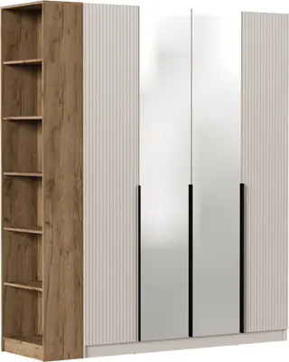 Шкаф Black Red White SZF2D2L/R (персидский жемчуг)