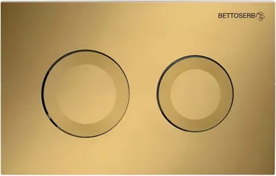 Кнопка для инсталляции Bettoserb Cool 40006440 (золотой матовый)