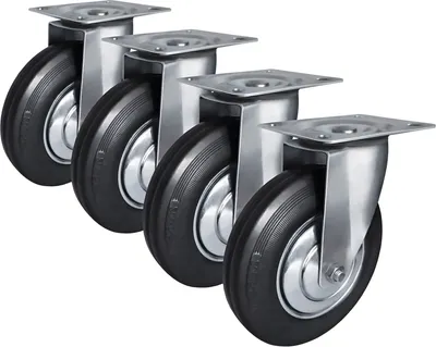 Комплект опор колесных для тележки складской Longway SC 55 (4шт)