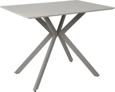 Обеденный стол LEPREMO AV 5026 100х70 (Carmen Light Gray бежево-серый/бежево-серый матовый)
