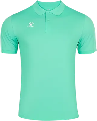 Футболка спортивная Kelme Short Sleeve Polo Shirt / 7351PL1070-328 (XL, мятный)