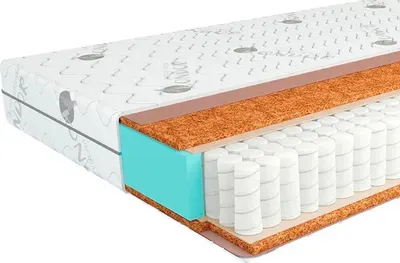 Матрас Kondor Solid Medio 200x200 (комби-люкс серебристый)