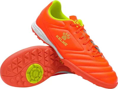 Бутсы футбольные Kelme Men's Football Shoes (TF) / 8521ZX1701-907 (р.40, оранжевый)