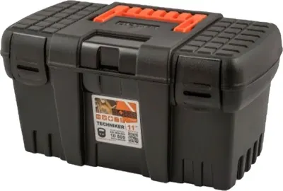Ящик для инструментов Plastic Republic Techniker 11" BR3746ЧР (черный)