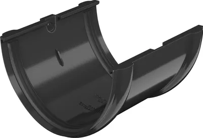 Соединитель желобов Технониколь ТН D125/82 (черный)