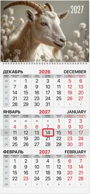 Календарь настенный Brauberg Символ года. 2027 год / 118401