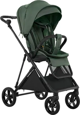 Детская прогулочная коляска Pituso Carbon Rx X-666 (Taiga Green)