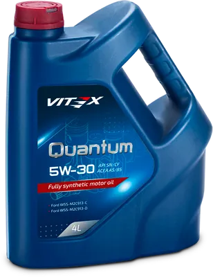 Моторное масло Vitex Quantum 5W30 A5/B5 SN/CF/ v347209 (4л)