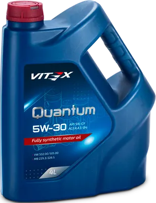 Моторное масло Vitex Quantum 5W30 A3/B4 SN/CF/ v301909 (4л)