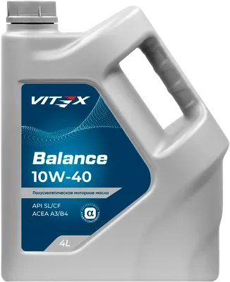 Моторное масло Vitex Balance 10W40 / v306209 (4л)