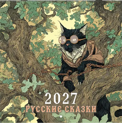Календарь настенный Brauberg Русские сказки. 2027 год / 118419