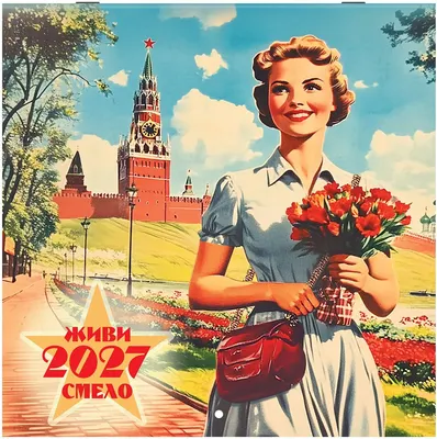 Календарь настенный Brauberg Советские плакаты. 2027 год / 118423
