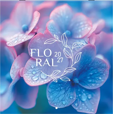 Календарь настенный Brauberg Floral. 2027 год / 118425