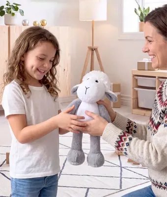 Мягкая игрушка BelToys Овечка Ови (серый)