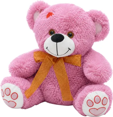 Мягкая игрушка BelToys Медведь Тони 38см (пудра)