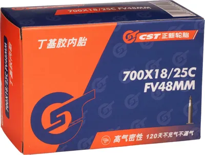 Камера для велосипеда CST 700x18/25C FV48ММ / CST11003