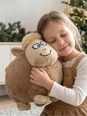 Подушка-игрушка BelToys Барашек Бен (латте/мокко)