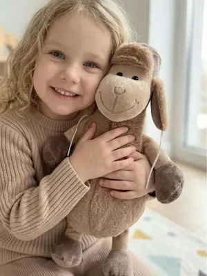 Мягкая игрушка BelToys Барашек в шапке (мокко/мокко)
