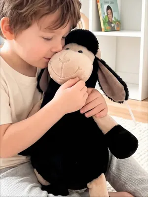 Мягкая игрушка BelToys Барашек в шапке (черный/мокко)