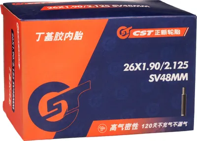 Камера для велосипеда CST 26x1.90/2.125 SV48ММ / CST11022