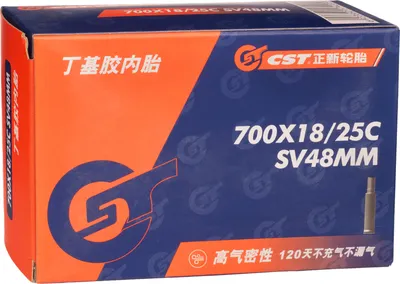 Камера для велосипеда CST 700x18/25C SV48ММ / CST11002