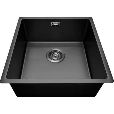 Мойка кухонная Abber Wasser Kreis AF2195MB (черный матовый)