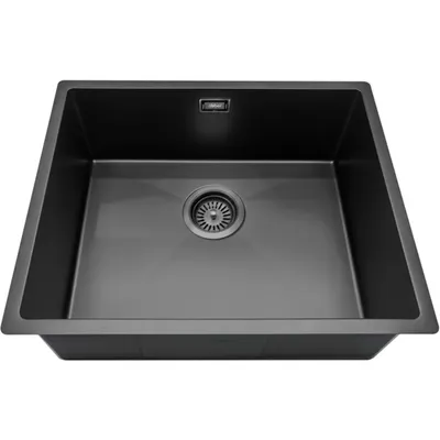Мойка кухонная Abber Wasser Kreis AF2196MB (черный матовый)