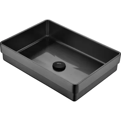Умывальник Abber Wasser Kreis AF2401GM (оружейная сталь)